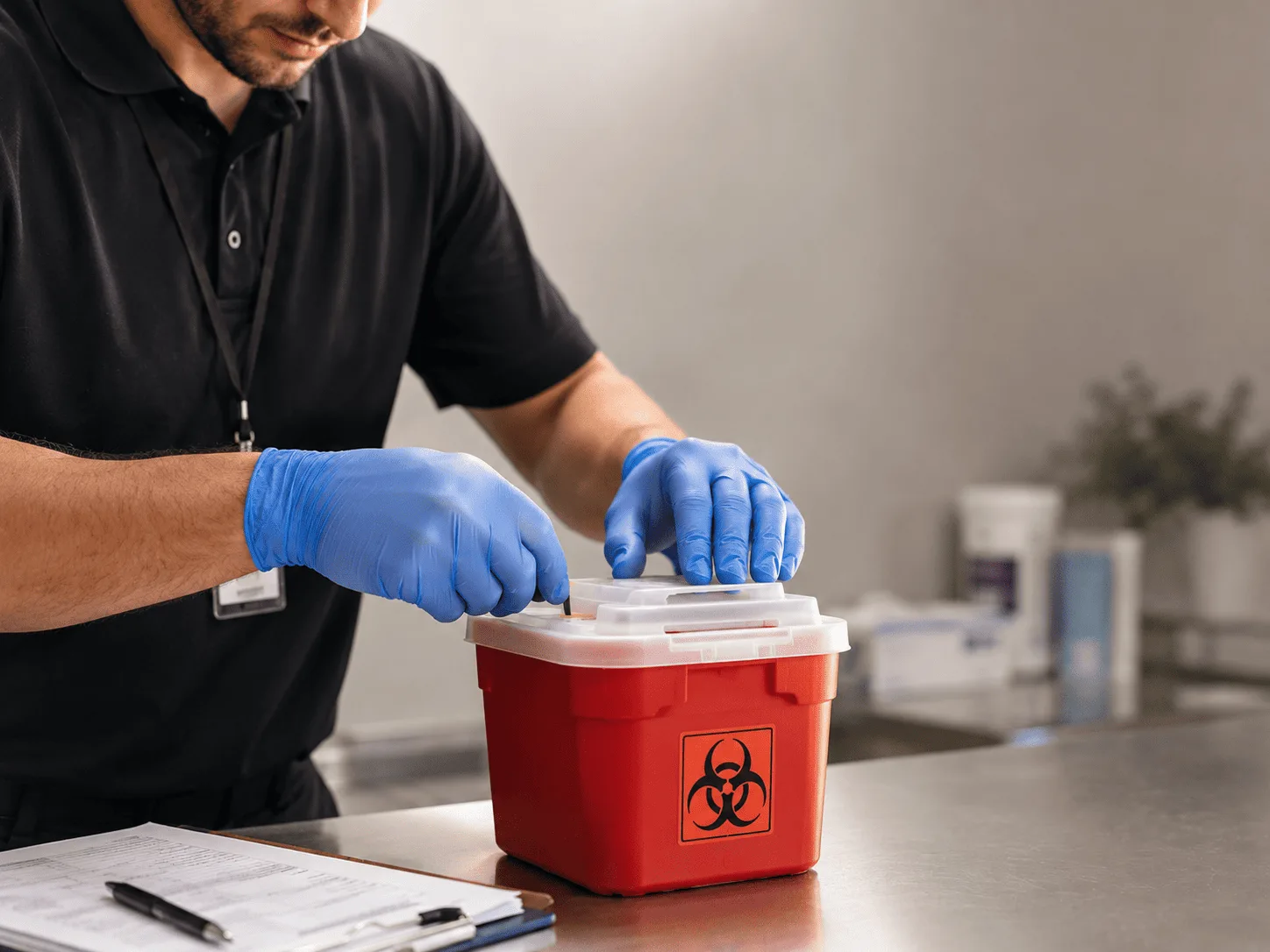 Why choose Sharps Waste Disposal in Grasston, MN